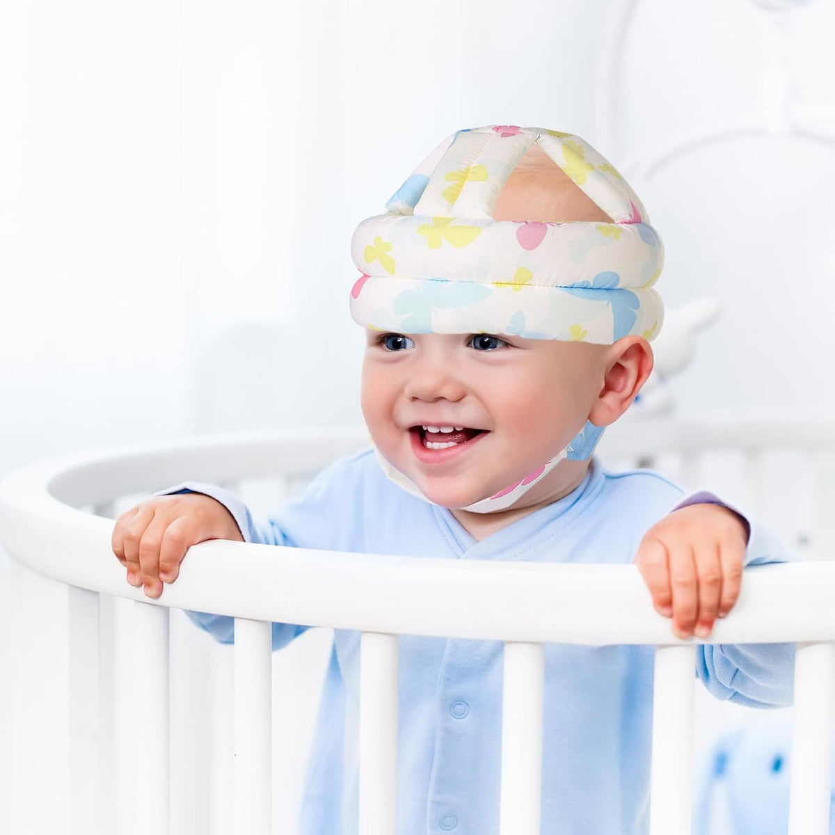 kimitimi Casco de seguridad para niños con protector de cabeza de b...