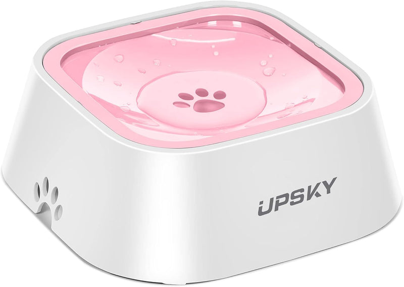 UPSKY Cuenco de agua para mascotas sin derrames, 35 onzas, alimenta...