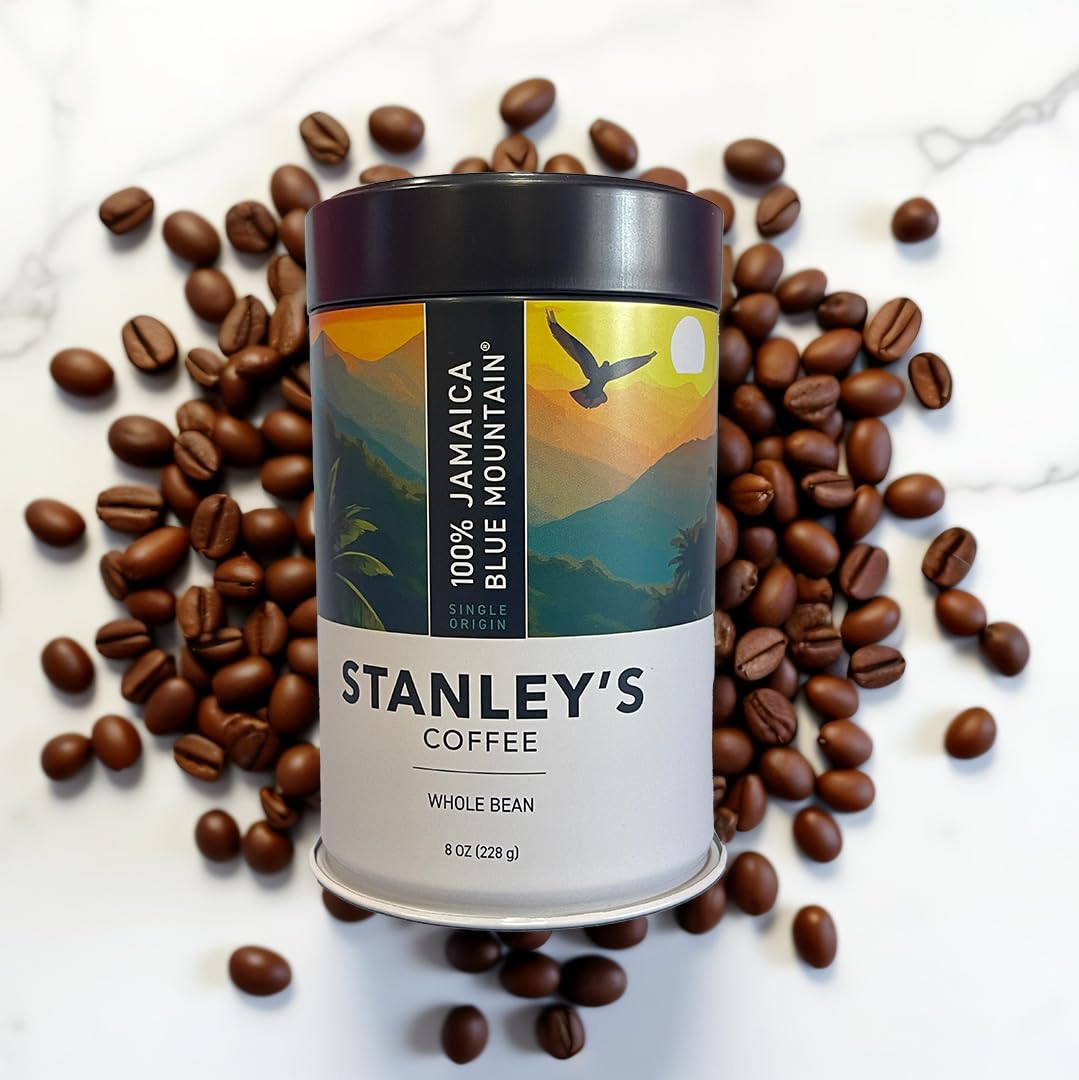 Café 100% Jamaica Blue Mountain: Frijoles tostados