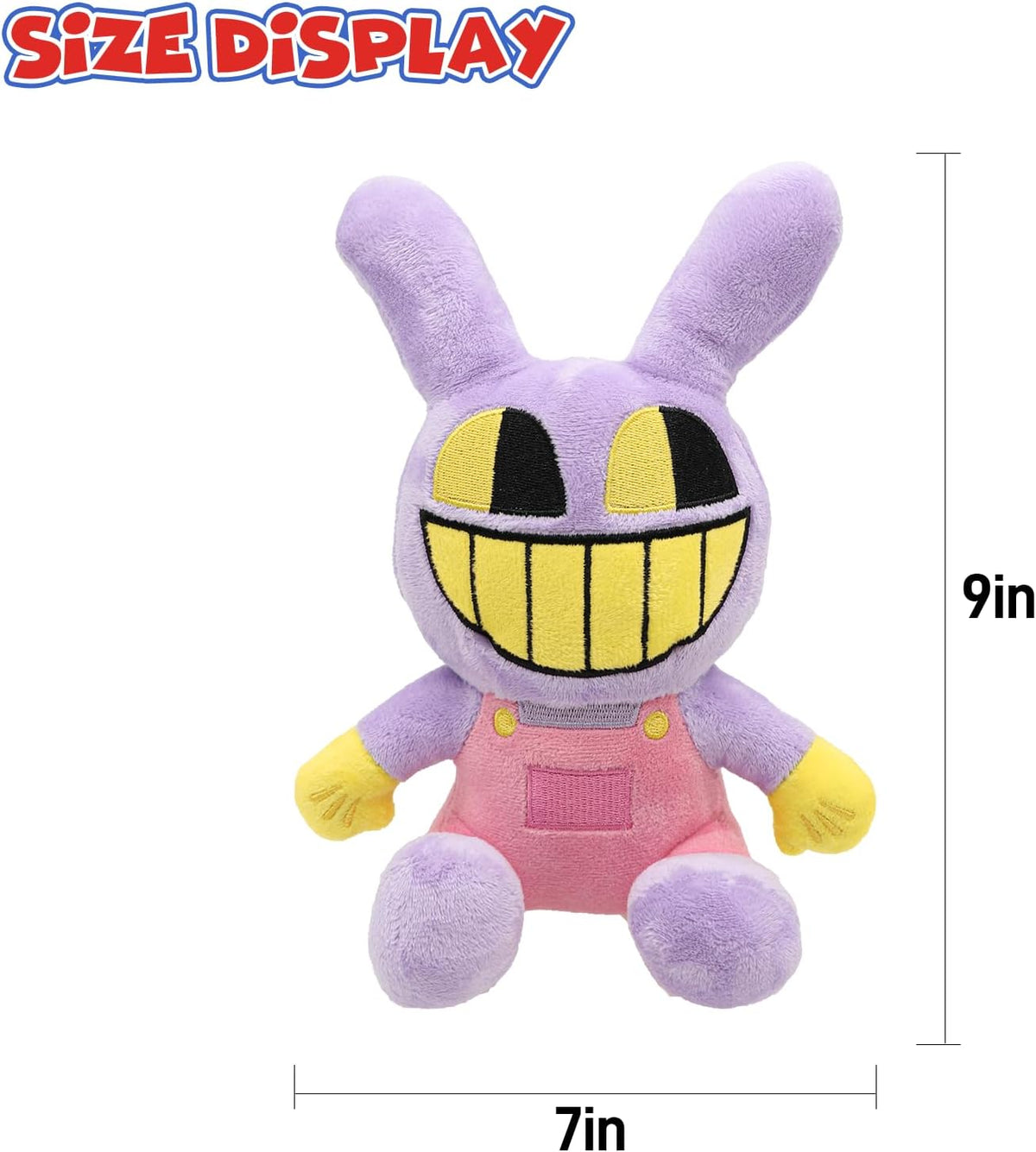 SAJISP El Asombroso Circo Digital de Peluche, 4 piezas de juguetes...