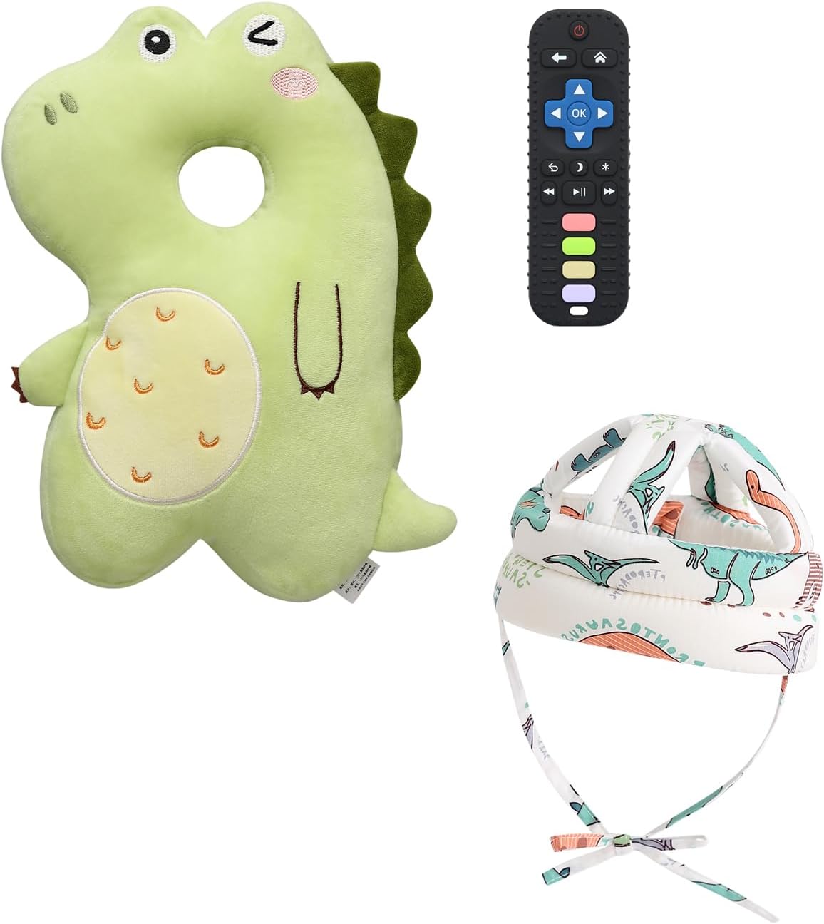 PLOVZ Protector de Cabeza de Bebé Mochila con Almohada, Casco de Be...