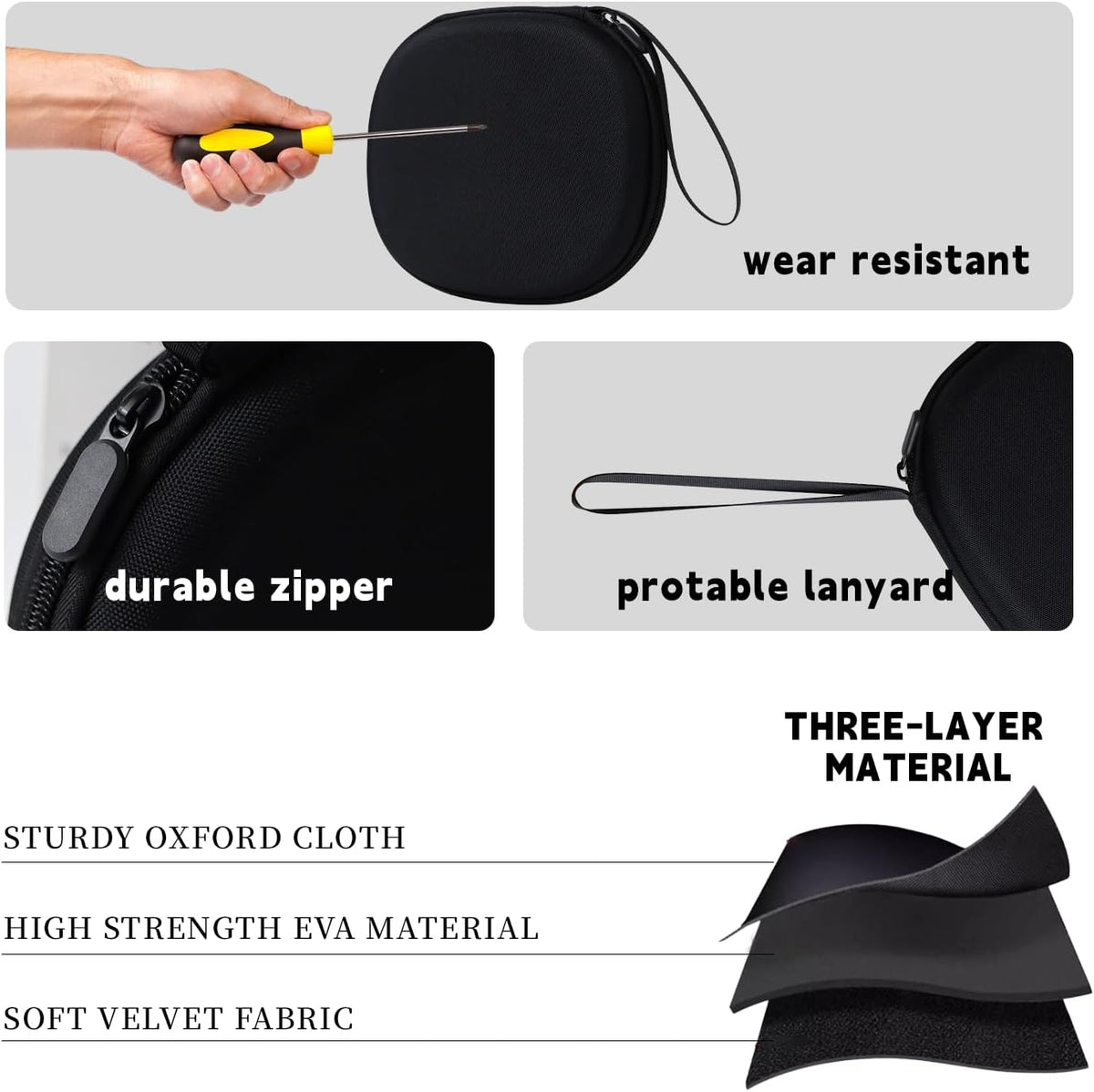 CAIOVSE Funda para luz de lectura de libros compatible con Glocusen...