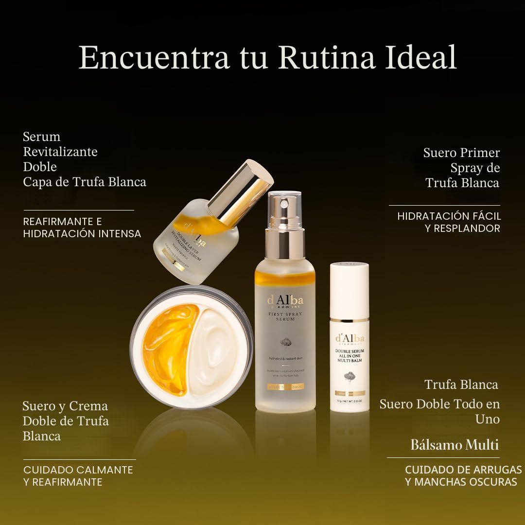d'alba Piedmont White Truffle Double Serum Todo en uno Multi Bálsam...