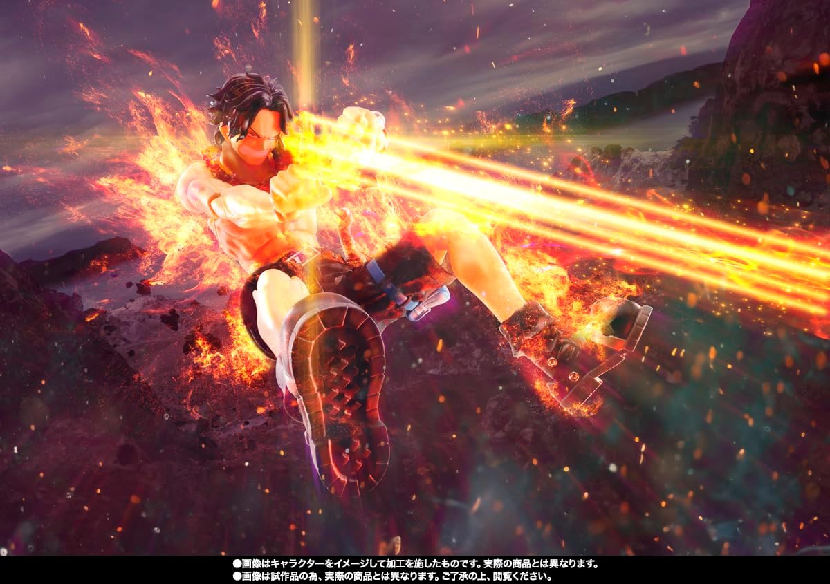 TAMASHII NATIONS - Una pieza - Portgas D. Ace -Fire Fist- S.H.Figua...