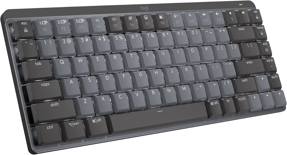 Logitech MX Mechanical Mini - Teclado inalámbrico iluminado, interr...