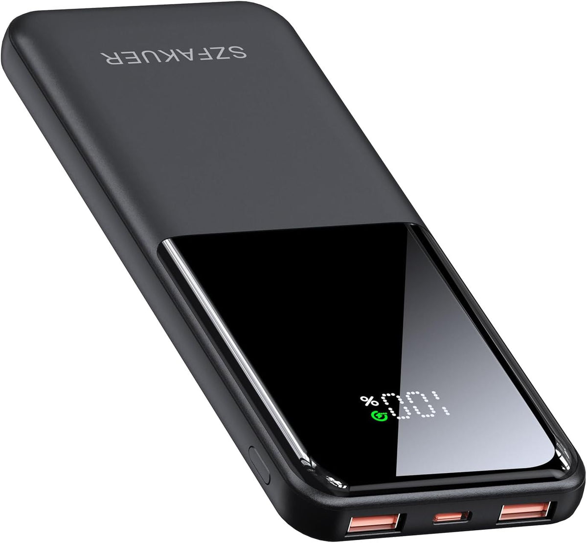 Szfakuer Cargador portátil, banco de energía delgado de 10000 mAh,...