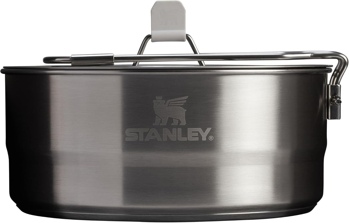 Stanley Wildfare Pro - Juego de cacerolas de acero inoxidable de 5...
