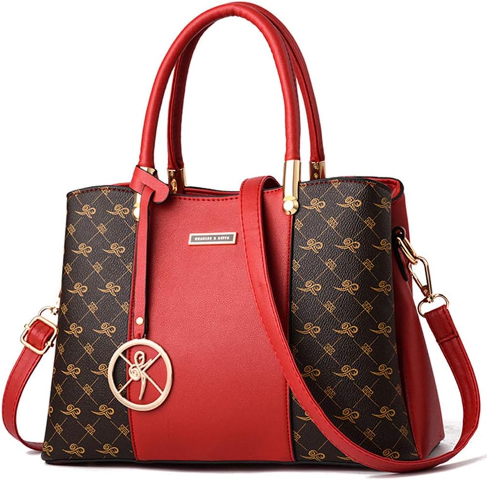 KURGOOL Bolsos y bolsos de mano para mujer, bolso de hombro con asa...