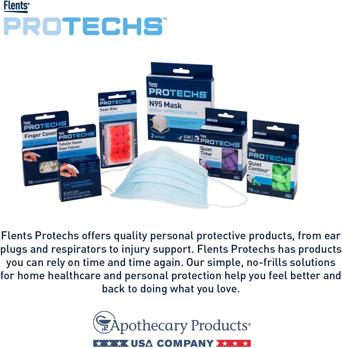 Flents Protechs Contorneado para los oídos Comfort NRR 32, 10 pares...