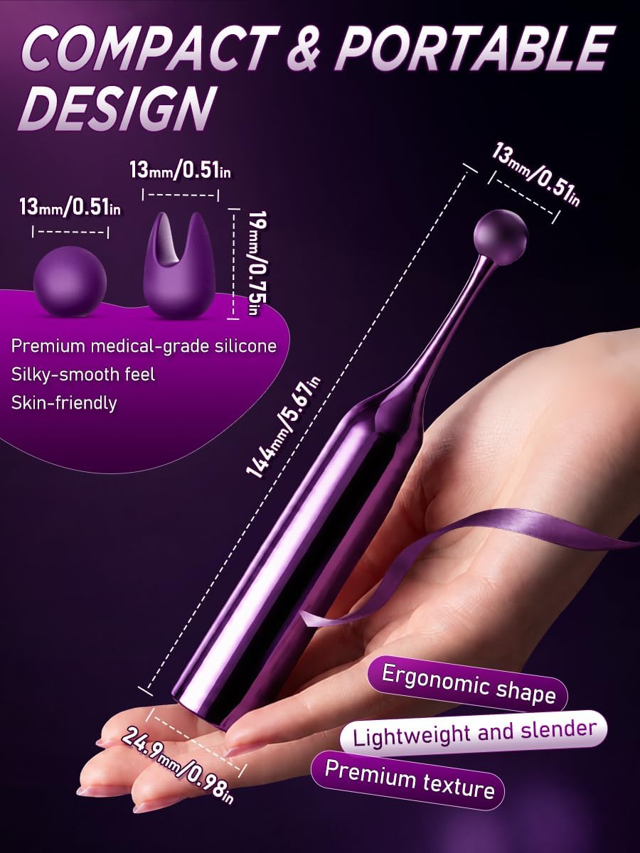 Vibrador de Clítoris Estimulador Sexual Juguete para el Placer de l...