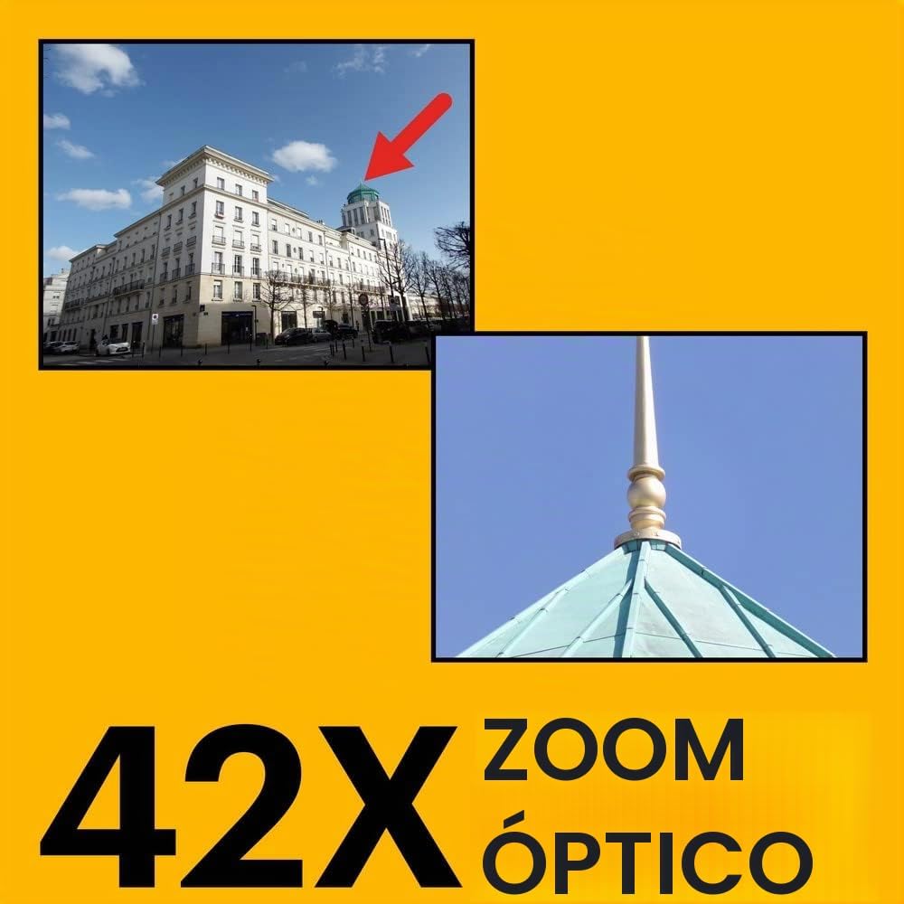 KODAK PIXPRO AZ425 - Cámara digital de 20 MP, zoom óptico 42x, OIS,...