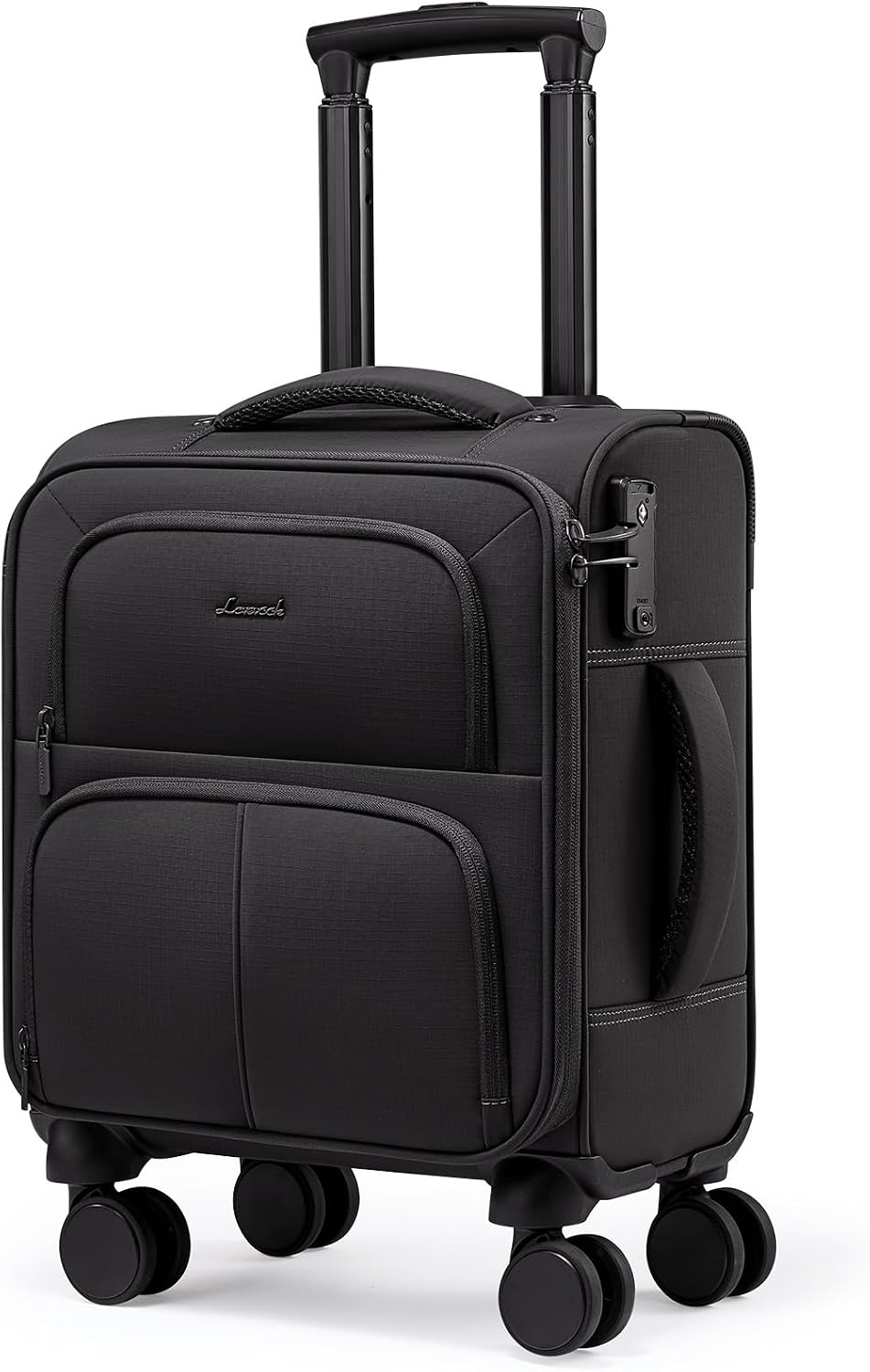 LOVEVOOK Equipaje de mano de 22 x 14 x 9 aprobado por aerolíneas, m...