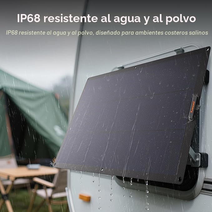 Jackery SolarSaga - Panel solar ligero de 100 W, 4.52 libras | 25%...