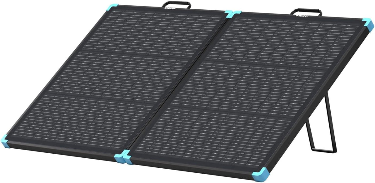 Panel solar portátil Renogy de 100 W, 25 % de alta eficiencia para...