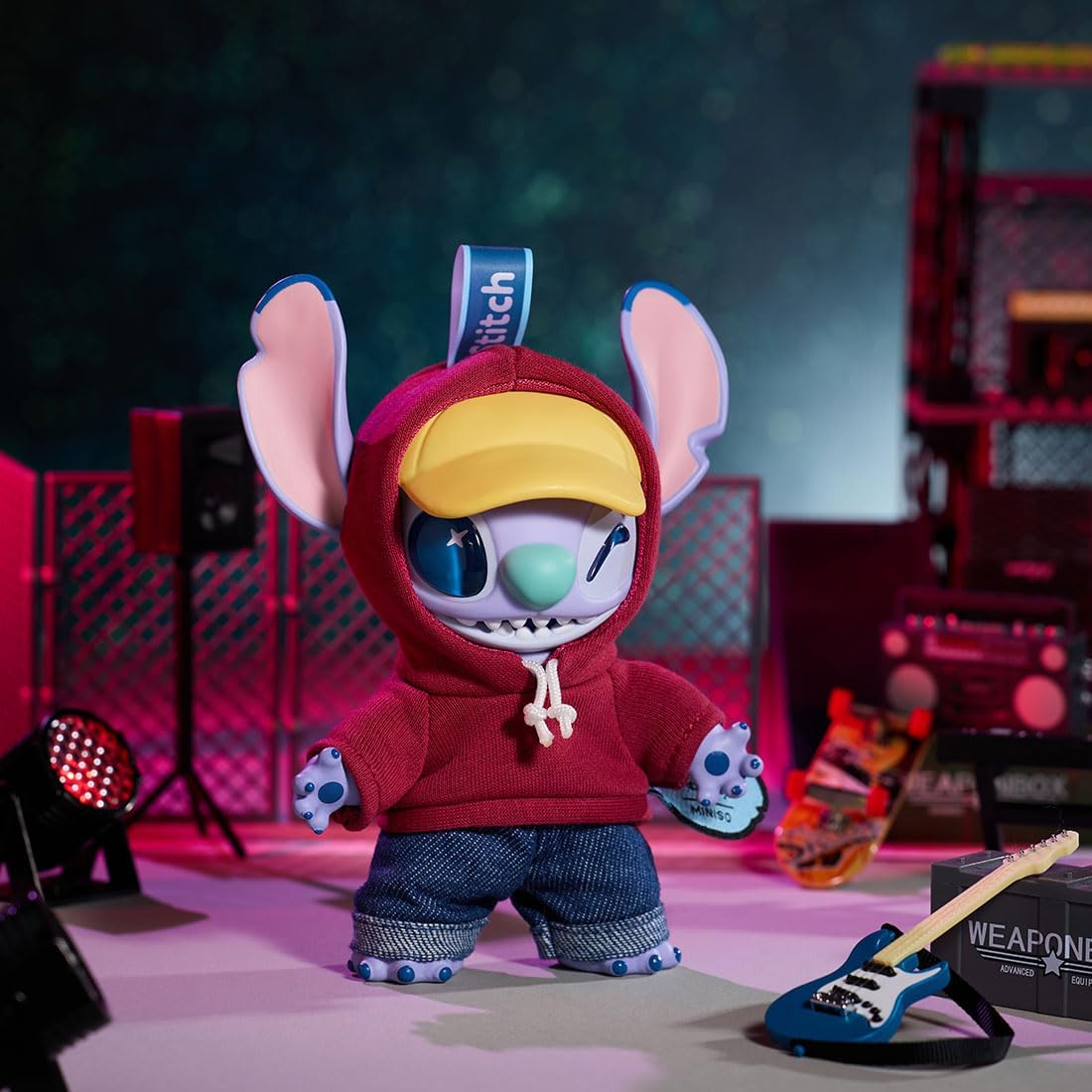 MINISO Disney Stitch GenZ Street Collection - Figura Sorpresa de Ll...