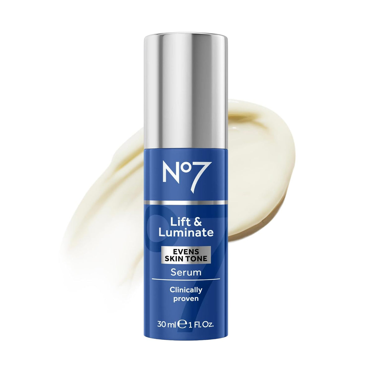 No7 Lift and Luminate Suero Facial de Triple Acción - Suero de Pépt...