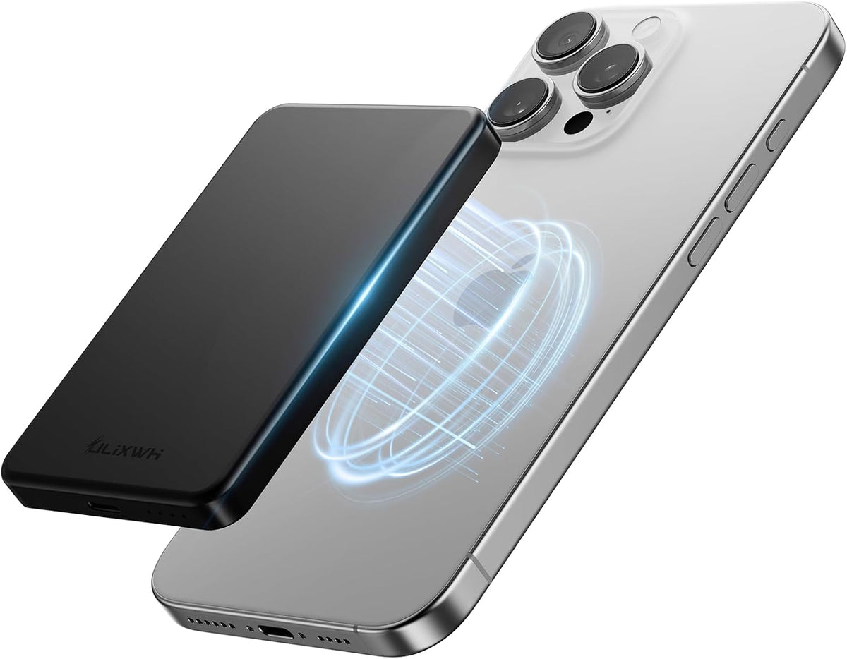 ULiXWH 10,000 mAh para cargador MagSafe Power Bank de carga rápida...