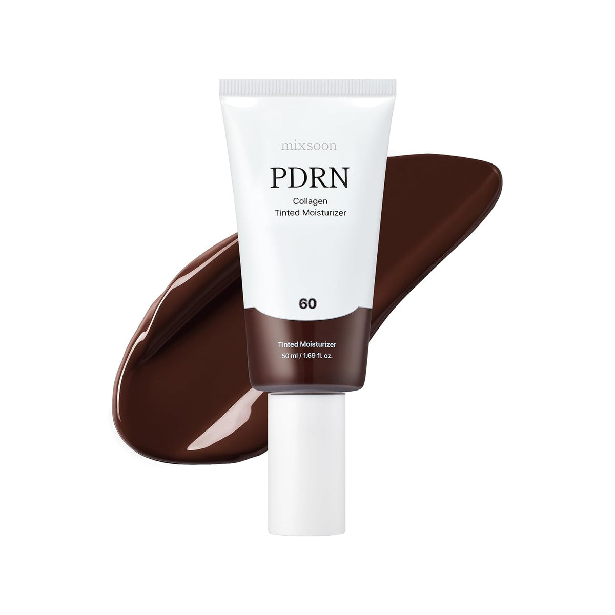 mixsoon PDRN Crema hidratante teñida con colágeno, base infundida p...