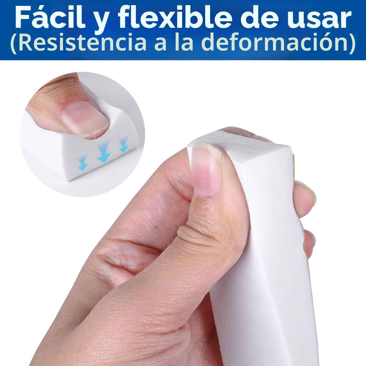 Kikerike Cinta de Espuma Autoadhesiva Burlete de 1\/2 pulgada x 1\/...