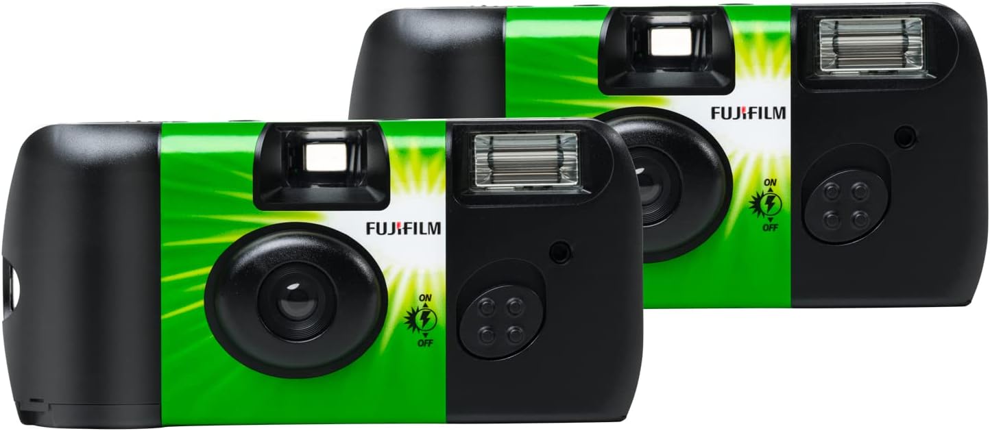 Fujifilm QuickSnap Flash 400 Cámara de un solo uso, paquete de 2