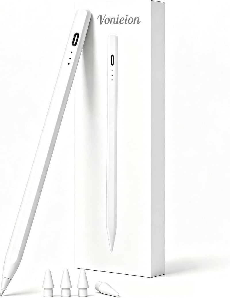 Lápiz óptico para iPad 2018-2016, lápiz de carga rápida, sensibilid...