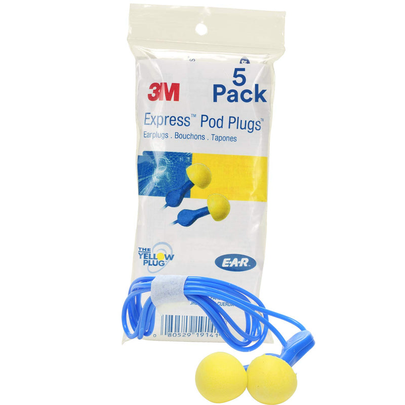 3M E-A-R EXPRESS Tapones para los oídos VP311-1115, con cable
