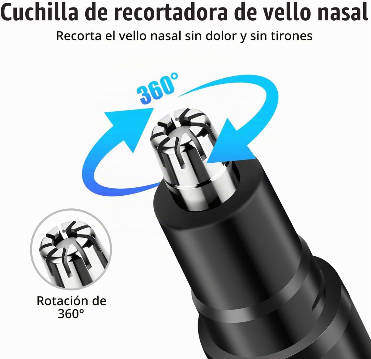HIENA PRO Cortapelos para hombres, kit de barbero inalámbrico 4 en...