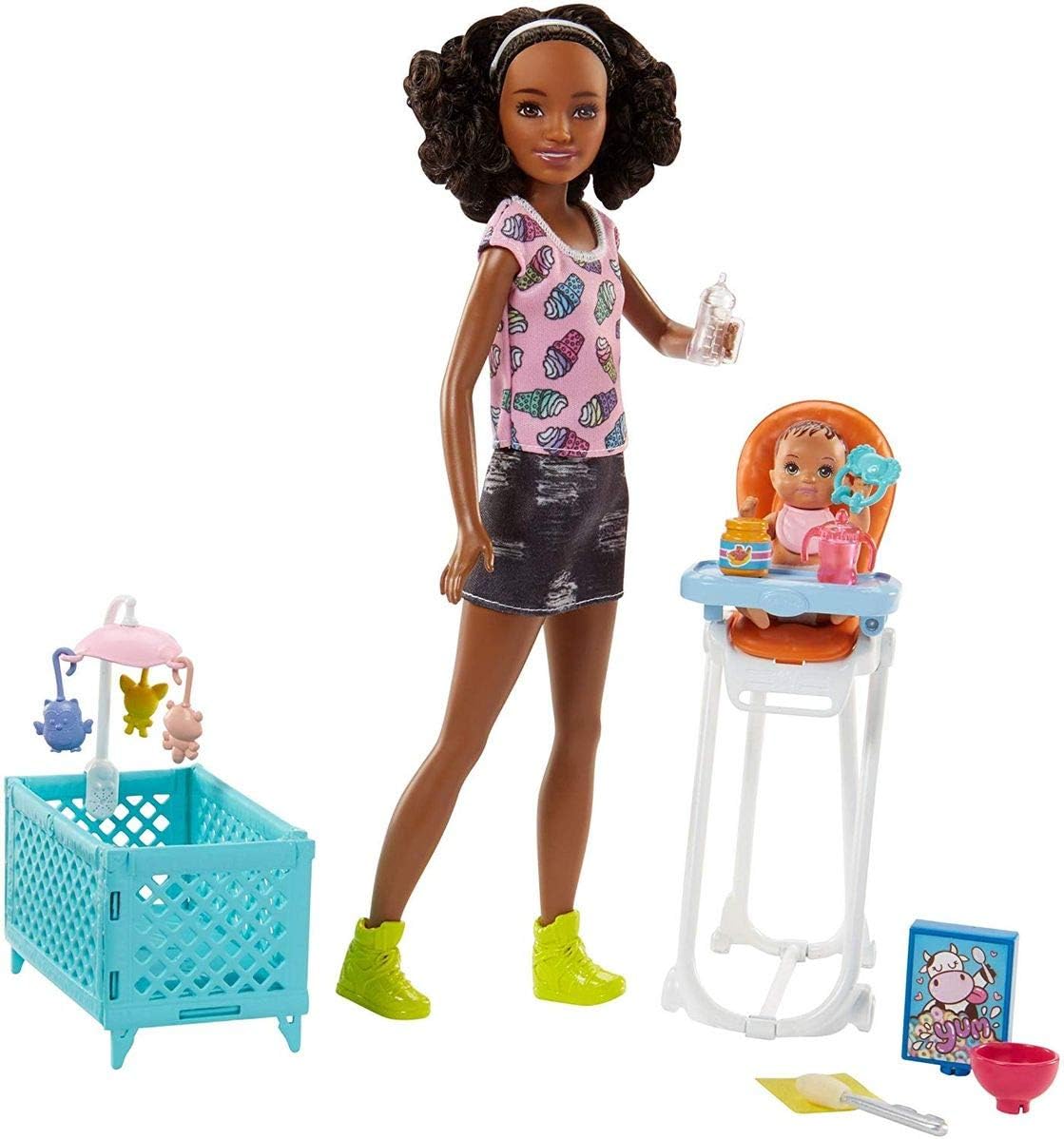 Barbie Babysitters Inc. - Juego de alimentación