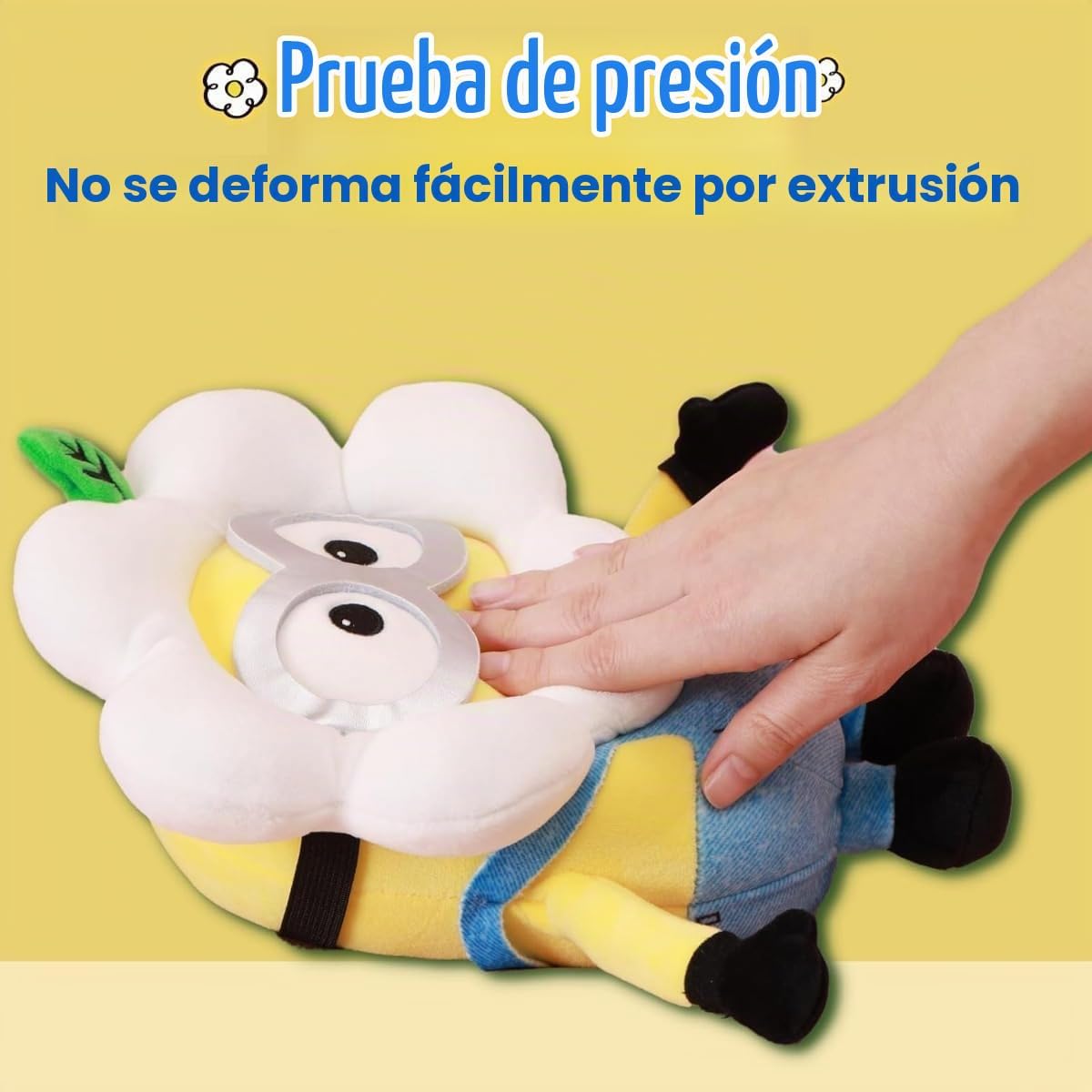 MINISO Minions - Muñeca de felpa con diseño floral de 9 pulgadas, s...