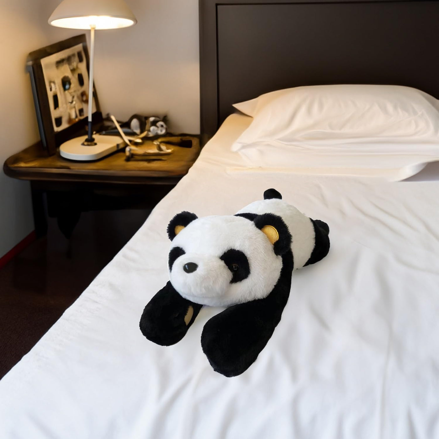 FoxVilla Animales de Peluche Ponderados de Panda de 4 libras, Anima...