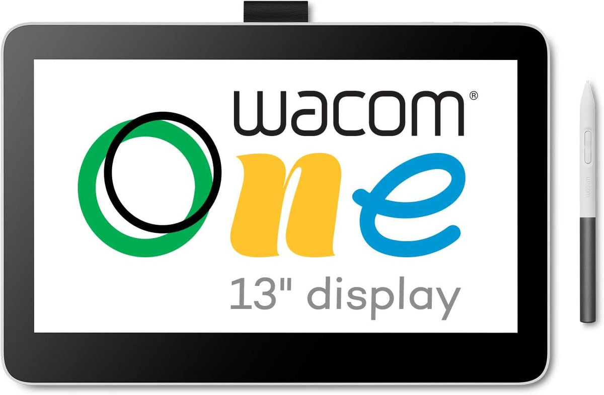 Wacom One 13 Touch, tableta de dibujo con pantalla táctil laminada...