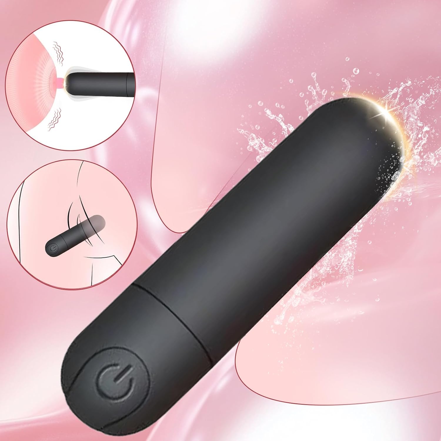 Vibrador con control remoto MASKEOBAP tipo bala, bragas - vibrador...