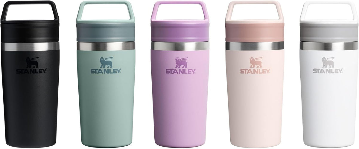 STANLEY 1913 Café to-Go Taza De Viaje 0.35L - Negro | Mantiene 4 ho...