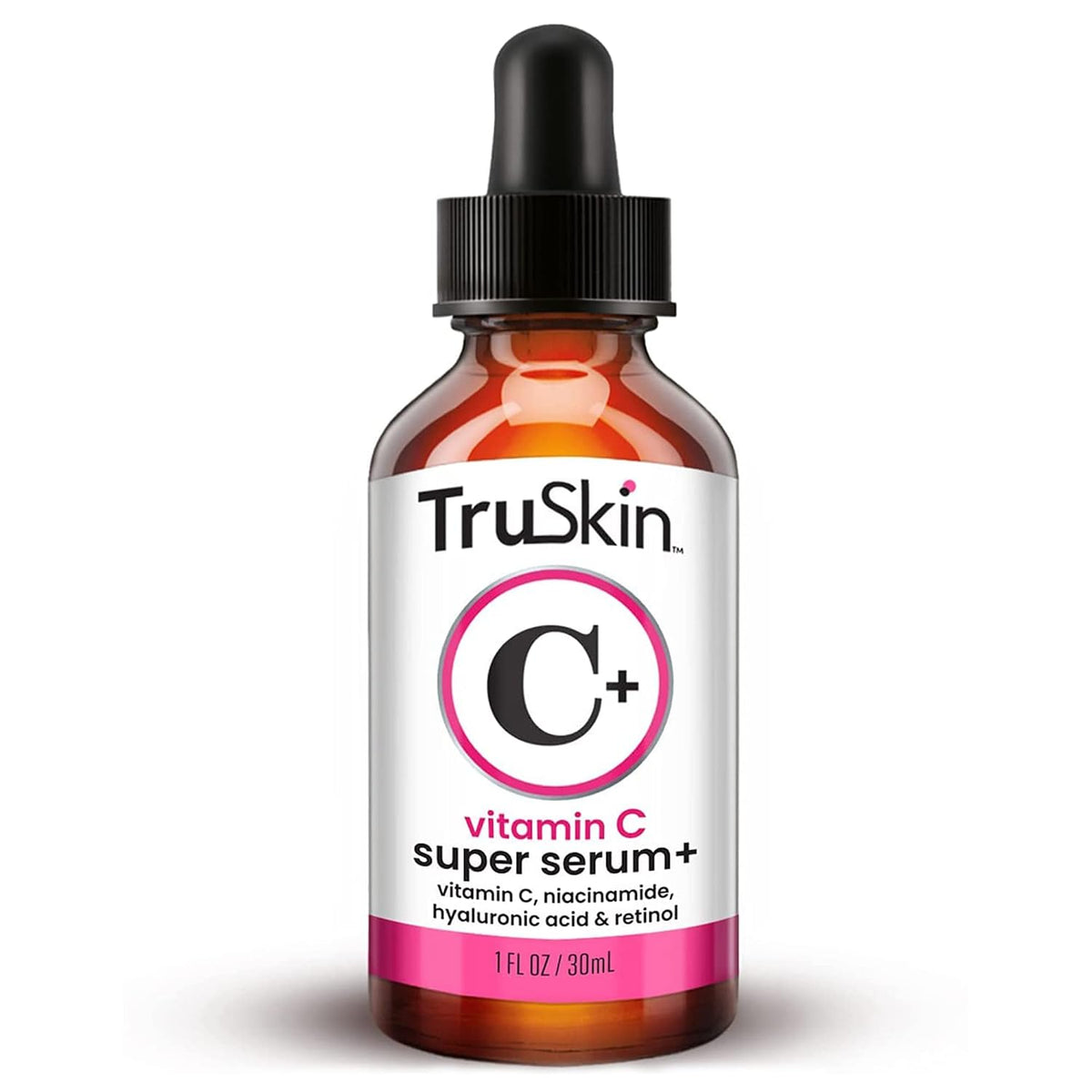TruSkin Vitamin C-Plus Super Serum - Suero facial antiarrugas antie...