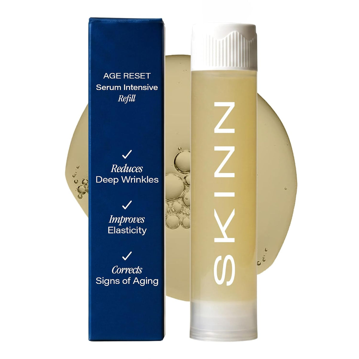 SKINN Age Reset Serum Intensive - Paquete de repuesto de suero faci...