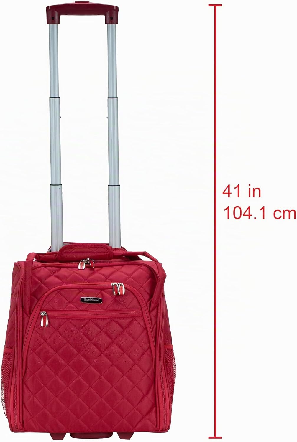 Rockland Melrose - Maleta con ruedas, de porte vertical, para caber...