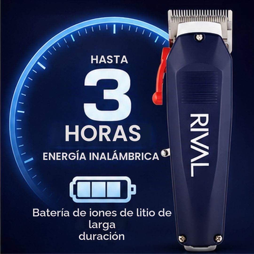 Stylecraft Rival - Cortapelos inalámbrico con pantalla digital y ca...