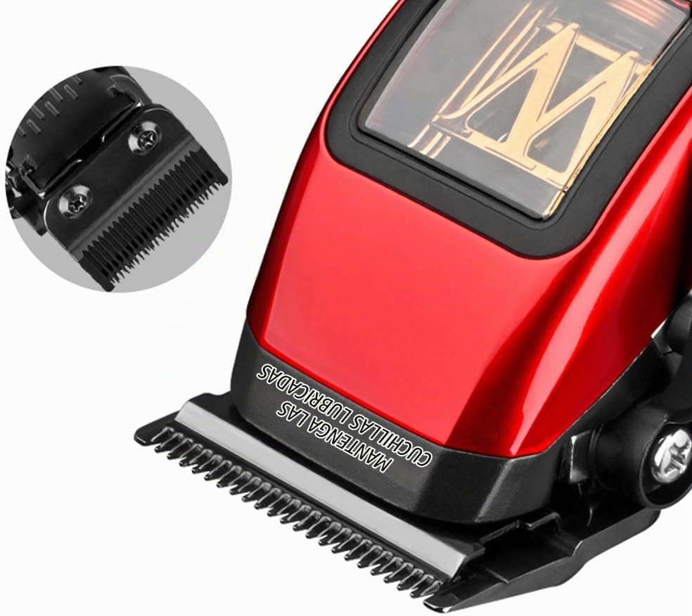 WMARK Cortapelos Inalámbrico Profesional Duradero para Peluqueros,...