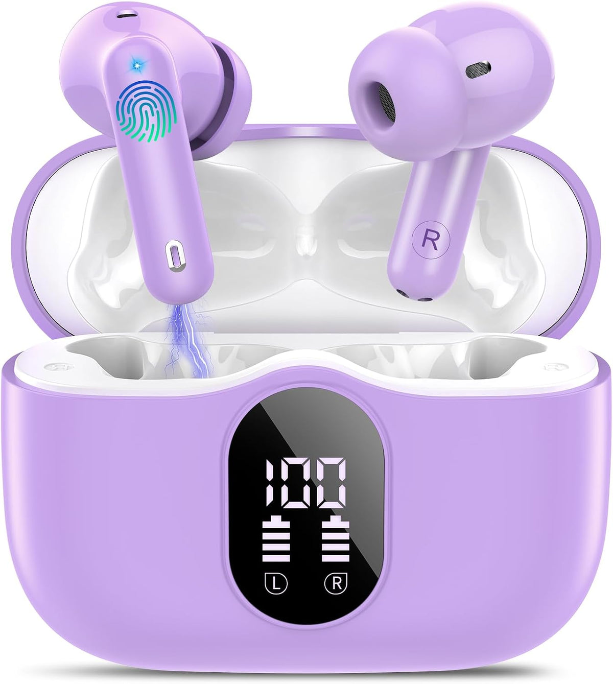 Auriculares inalámbricos verdaderos Auriculares Bluetooth Auricular...