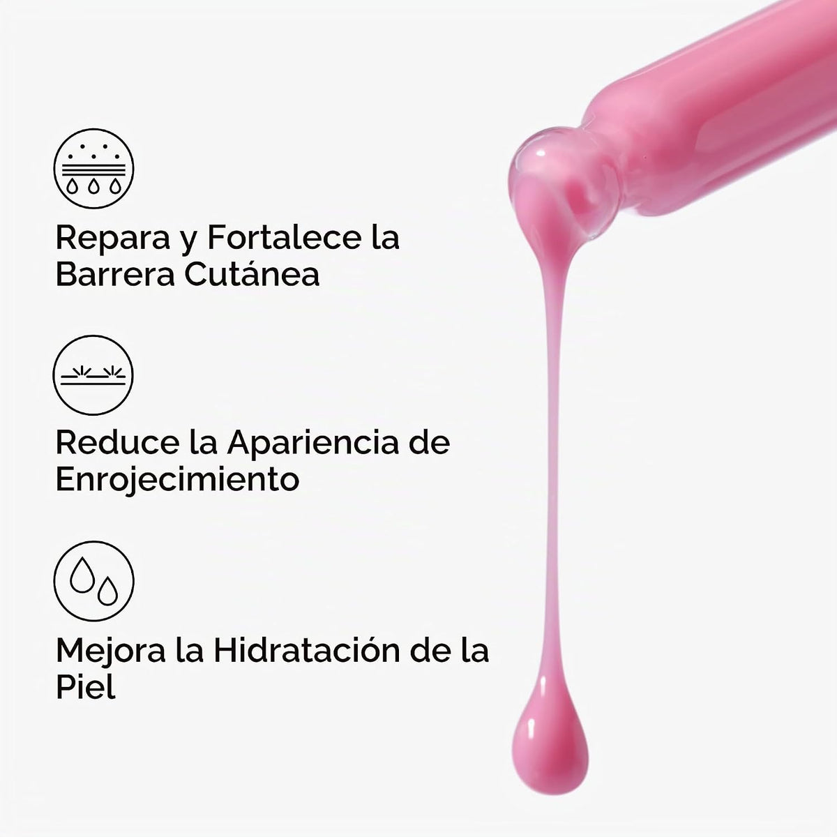 El suero calmante y de soporte de barrera The Ordinary, solución hi...
