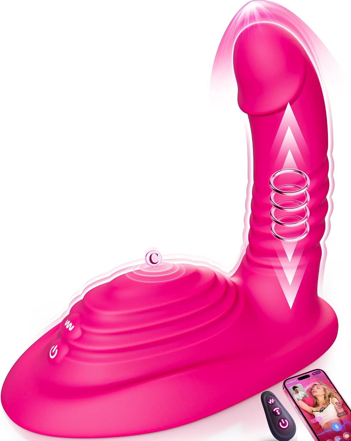 Consolador de empuje para montar a caballo - Molinillos sexuales co...