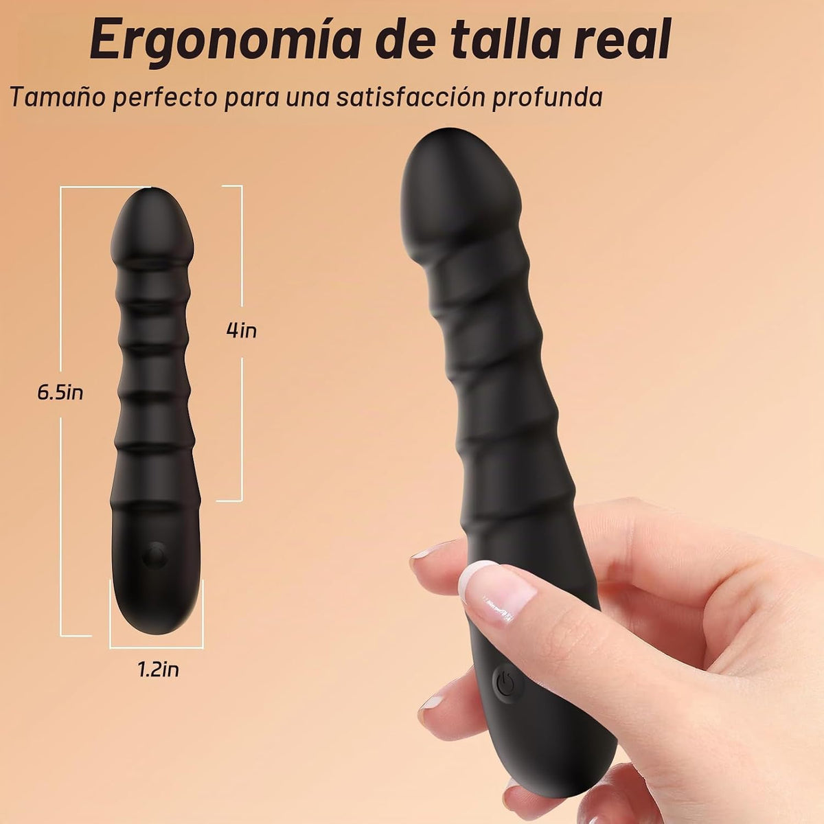 Gakuaat Consolador vibrador de punto G y clítoris para mujeres, jug...