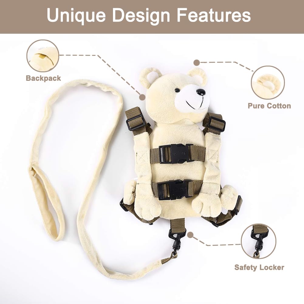 Nuevo Berhapy 3 en 1 Mochila con arnés de seguridad para niños pequ...
