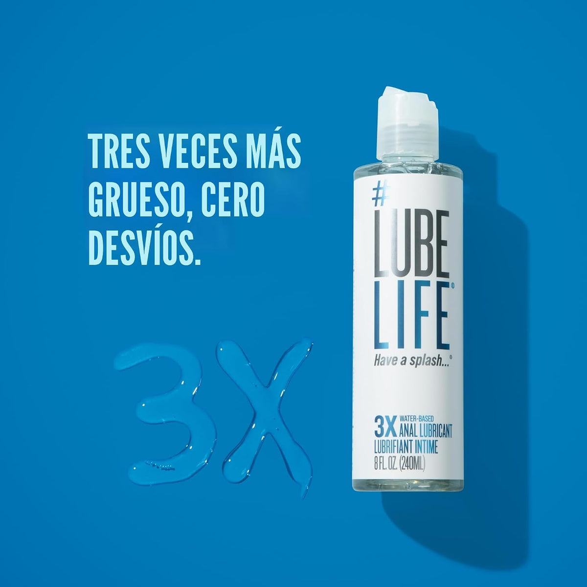 LubeLife 3X Lubricante Anal \u2013 Lubricante a Base de Agua Extra...