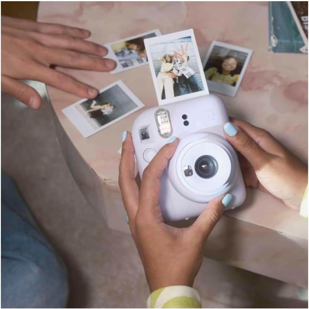 FUJIFILM Instax Mini 12 Paquete de Vacaciones 2025 - Morado Lila |...