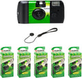 Fujifilm QuickSnap Flash 400 - Cámara de 1.378 in de uso único con...