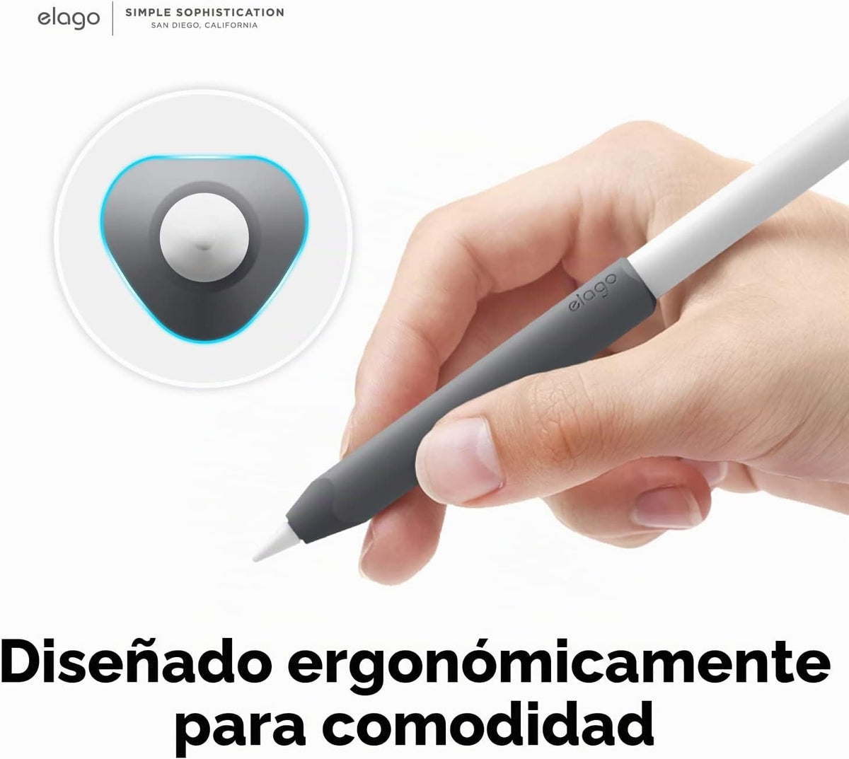 elago Agarre para Apple Pencil Pro, 1ª generación, 2ª generación y...