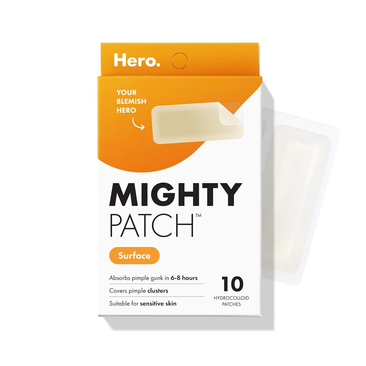Hero Cosmetics Mighty Patch Surface Parches grandes para espinillas...