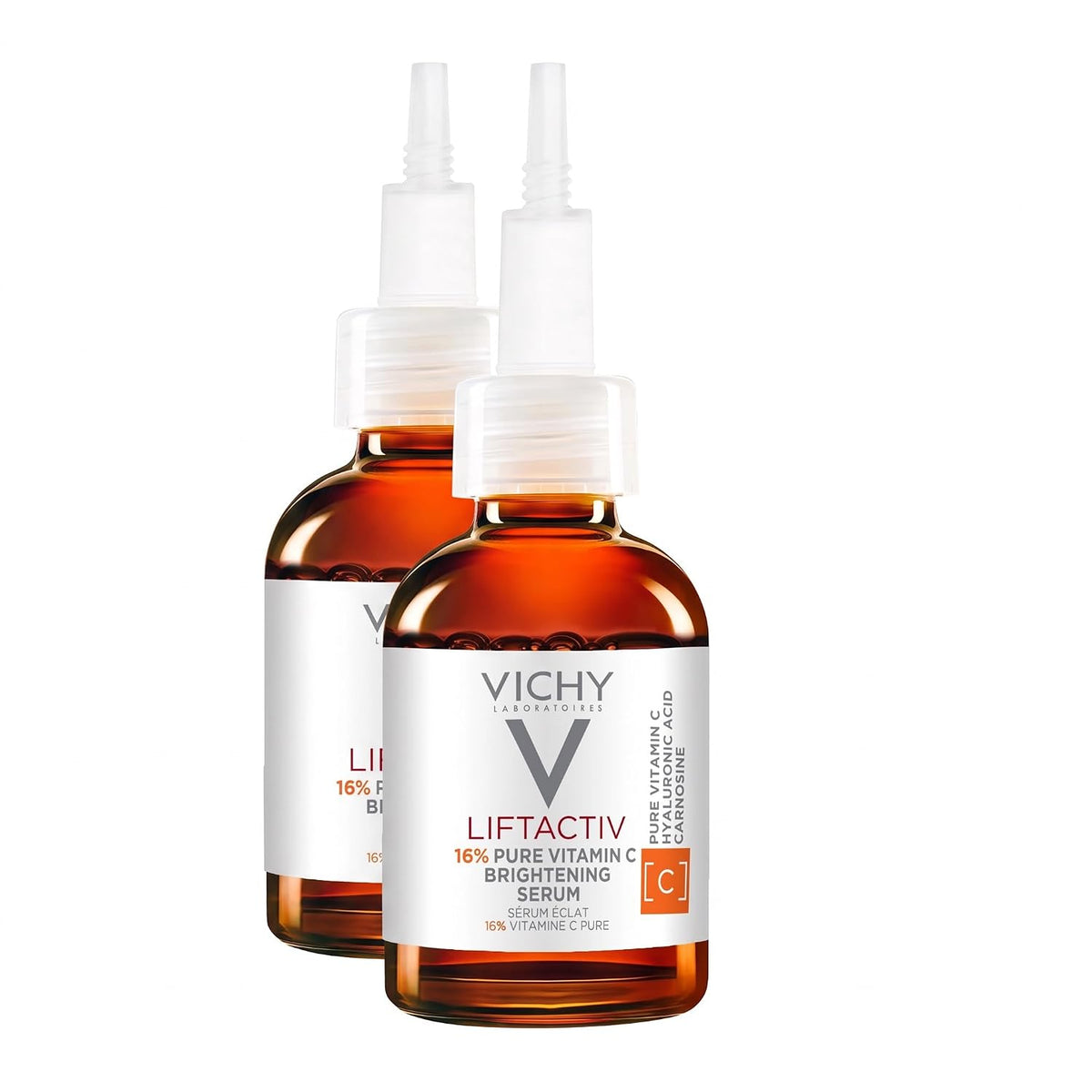 VICHY LiftActiv Suero de Vitamina C para la Cara, Suero Iluminador...
