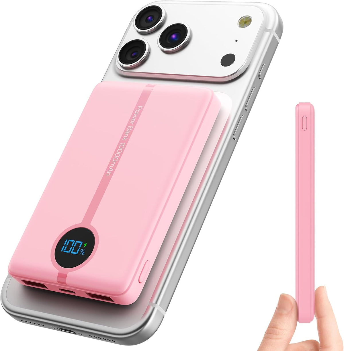 LYAOAO para MagSafe Power Bank 10000mAh, cargador portátil magnétic...